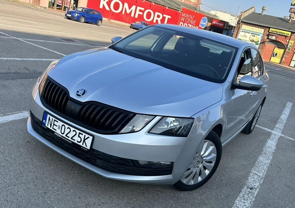 Skoda Octavia cena 41300 przebieg: 203000, rok produkcji 2018 z Elbląg małe 191